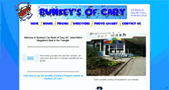 Desktop Screenshot of bunkeysofcary.com